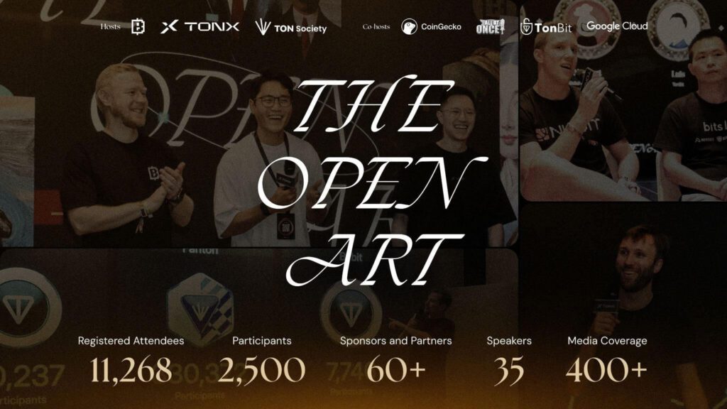 Open Art by Blum, TONX and TON Society will be the biggest event of Token2049 Week